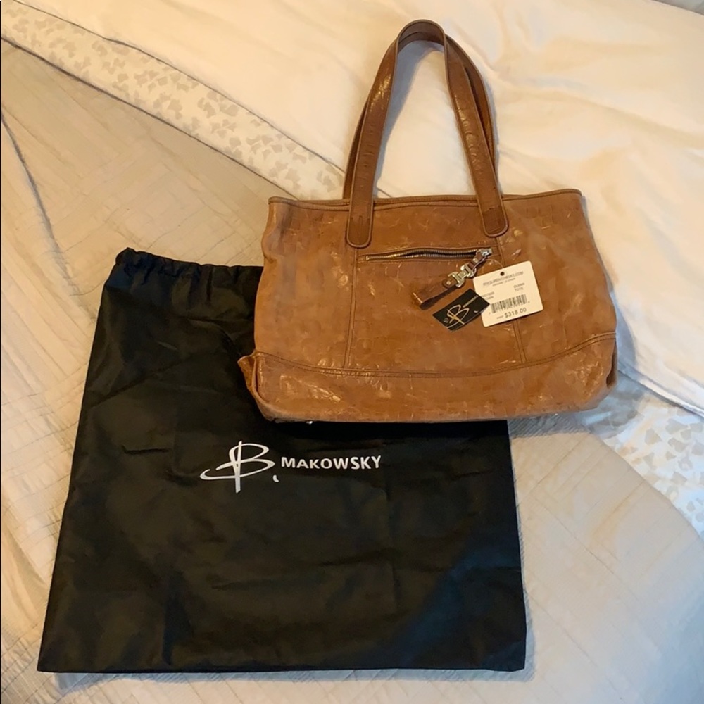 BMakowsky genuine leather Quinn Tote